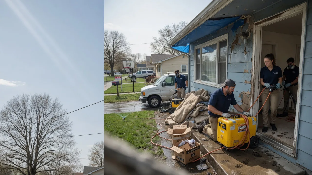 Basement Flood Cleanup in Perryville, MO near me